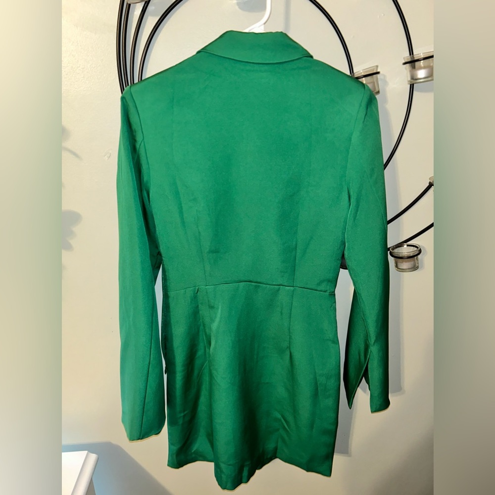 DO+BE green blazer dress size small